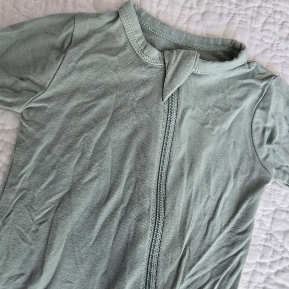 Kyte Baby Green Footed Sleeper Newborn NB - Picture 2 of 10